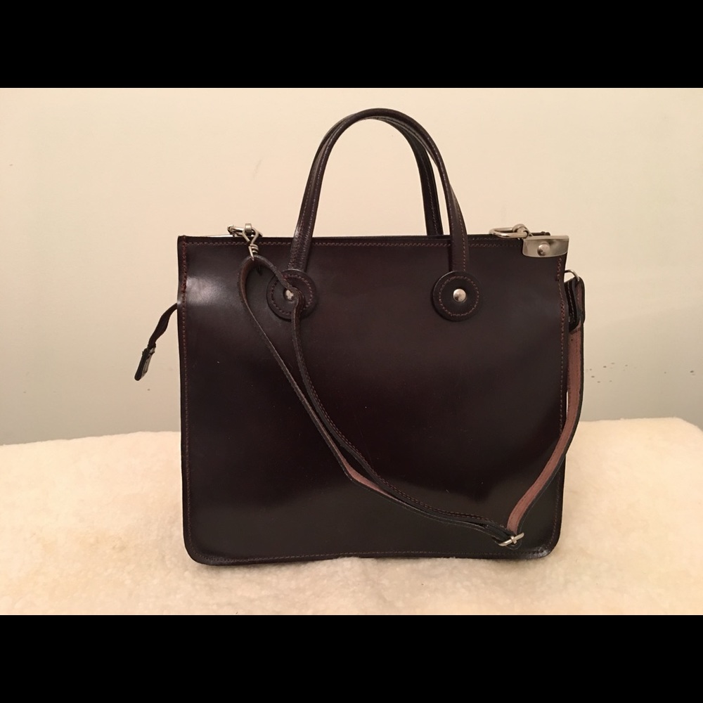 Handmade Greece Leather Handbag